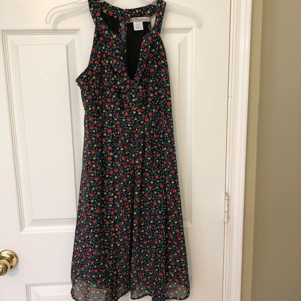 Francesca’s floral print dress